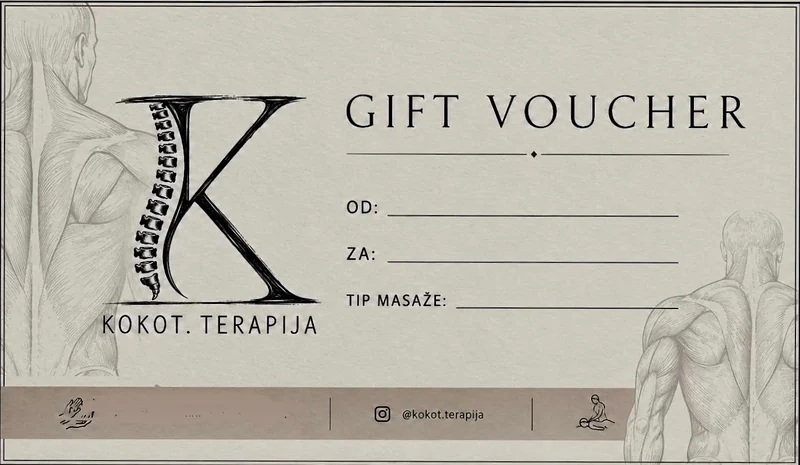 Kokot Terapija gift card